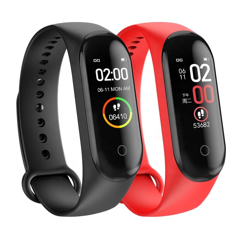 health fitness tracker waterproof Smart watch Wrist band Heart Rate Monitor Bracelet for mobile phone