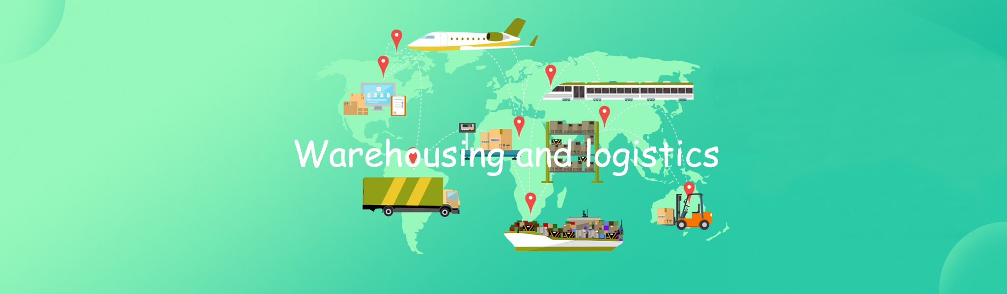 E-commerce logistics warehousing